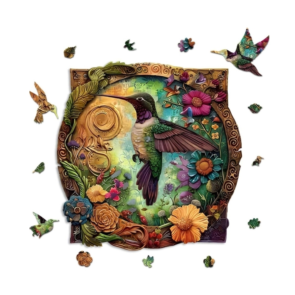 Colorful Hummingbird Wall Art‎